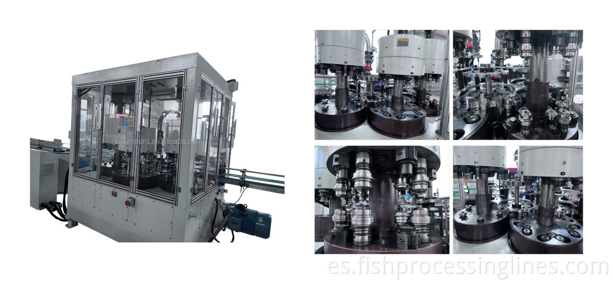 La línea de producción de la máquina de aerosol vacía para la máquina para fábrica con lata de metal lata de gas butano puede